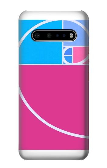 S4076 Golden Ratio Fibonacci Spiral Case For LG V60 ThinQ 5G