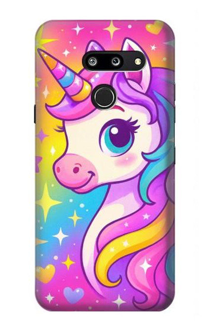 S4057 Cute Unicorn Cartoon Case For LG G8 ThinQ