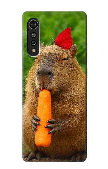 S4068 Capybara Butterfly Case For LG Velvet