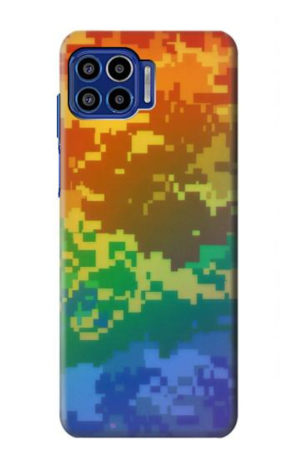 S4047 LGBTQ Camouflage Case For Motorola One 5G