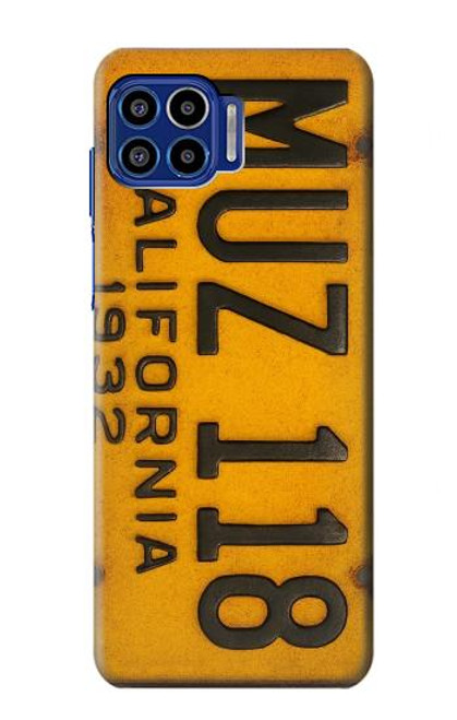 S4060 Vintage California Car License Plate Case For Motorola One 5G
