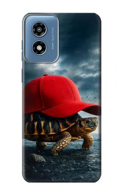S4056 Madagascar Turtle Red Cap Case For Motorola Moto G Play 4G (2024)