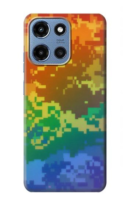S4047 LGBTQ Camouflage Case For Motorola Moto G 5G (2025)