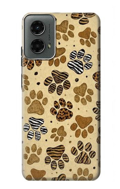 S4032 Wild Animal Paw Foot Print Case For Motorola Moto G 5G (2024)
