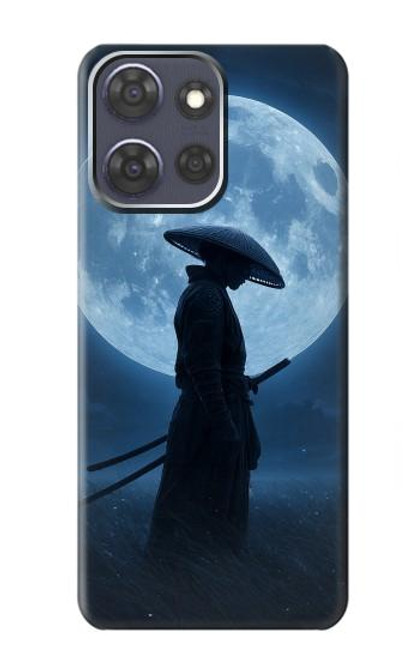 S4034 Samurai Moon Night Case For Motorola Moto G Power (2025)