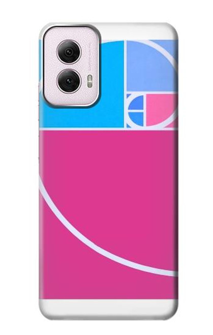 S4076 Golden Ratio Fibonacci Spiral Case For Motorola Moto G Power 5G (2024)