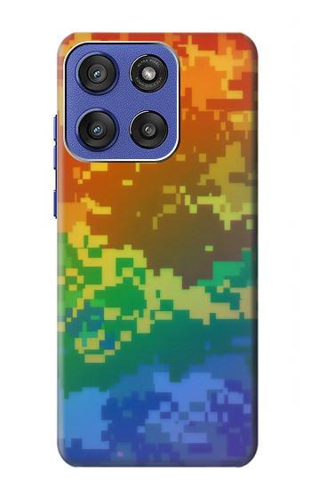 S4047 LGBTQ Camouflage Case For Motorola Moto G Stylus 5G (2025,2026), Edge 60 Stylus
