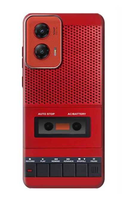 S4073 Vintage Red Cassette Player Graphic Case For Motorola Moto G Stylus 5G (2024)