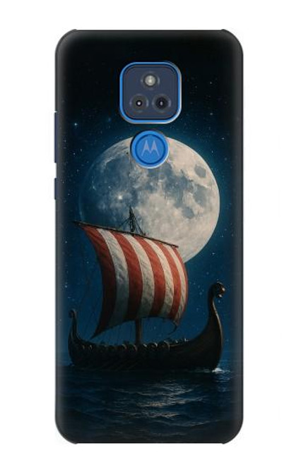 S4040 Viking War Ship Case For Motorola Moto G Play (2021)