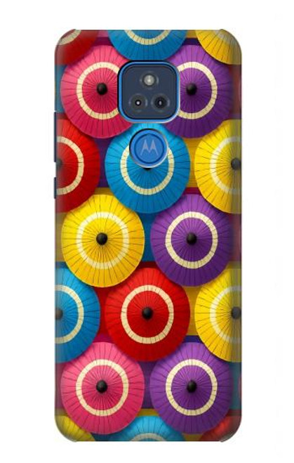 S4065 Snake Eye Umbrella Pattern Case For Motorola Moto G Play (2021)