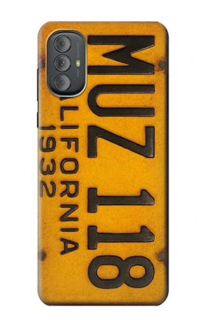 S4060 Vintage California Car License Plate Case For Motorola Moto G Power 2022, G Play 2023