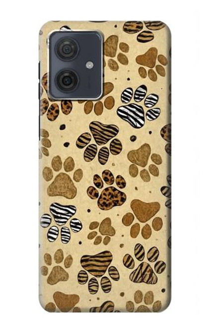 S4032 Wild Animal Paw Foot Print Case For Motorola Moto G54