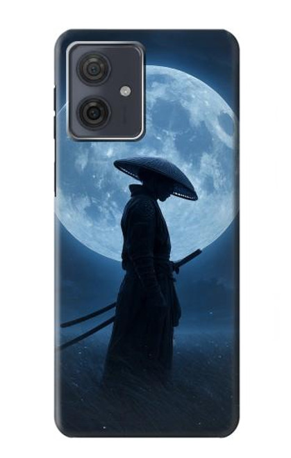 S4034 Samurai Moon Night Case For Motorola Moto G54