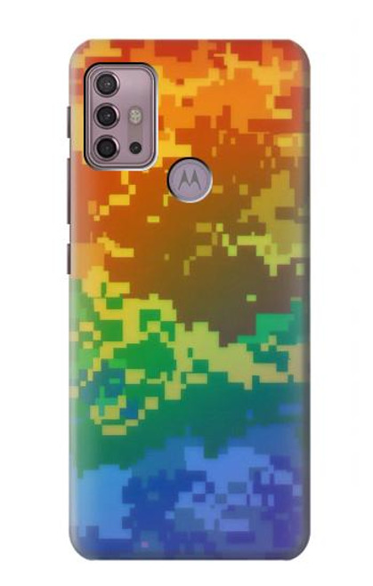 S4047 LGBTQ Camouflage Case For Motorola Moto G30, G20, G10