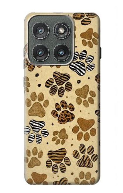 S4032 Wild Animal Paw Foot Print Case For Motorola Edge (2025)