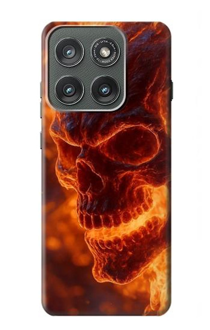 S4062 Fire Skull Case For Motorola Edge (2025)