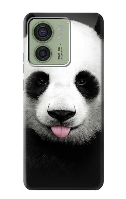 S4049 Cute Panda Stick Out Tongue Case For Motorola Edge (2023), Edge 40
