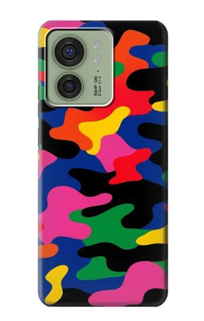 S4072 Colorful Camouflage Case For Motorola Edge (2023), Edge 40