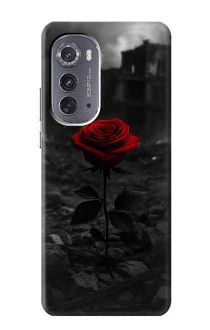 S4048 Red Rose Ruins Case For Motorola Edge (2022)