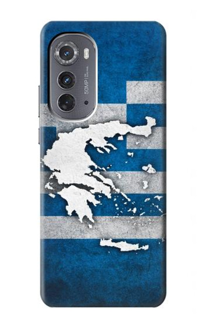 S4074 The Flag of Greece Case For Motorola Edge (2022)