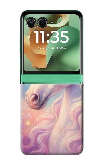 S4054 Fantasy Unicorn Case For Motorola Razr 70+,60+, Razr+ (2026, 2025, 2024)