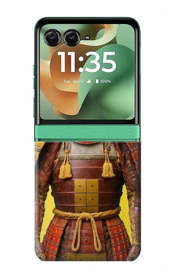 S4063 Japan Warrior Samurai Armor Case For Motorola Razr 70+,60+, Razr+ (2026, 2025, 2024)