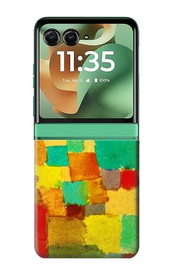 S4075 Paul Klee Southern Tunisian Gardens Case For Motorola Razr 70+,60+, Razr+ (2026, 2025, 2024)