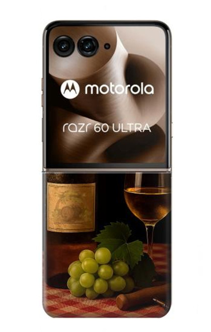 S4041 Old Vines Wine Case For Motorola Razr 60 Ultra, Razr Ultra 2025