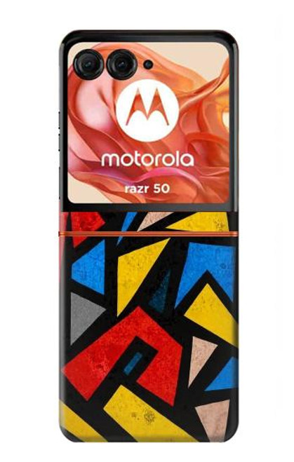 S4044 Street Art Abstract Graphics Case For Motorola razr 2024, Motorola Razr 50