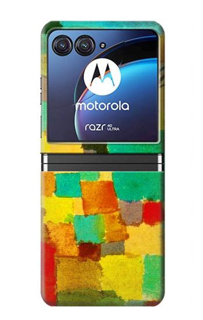S4075 Paul Klee Southern Tunisian Gardens Case For Motorola Razr 40 Ultra