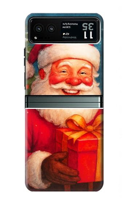 S4046 Happy Santa Case For Motorola Razr 40
