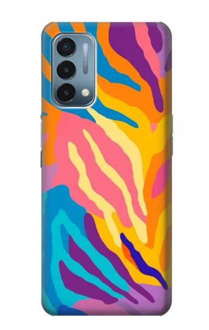 S4037 Colorful Zebra Pattern Case For OnePlus Nord N200 5G