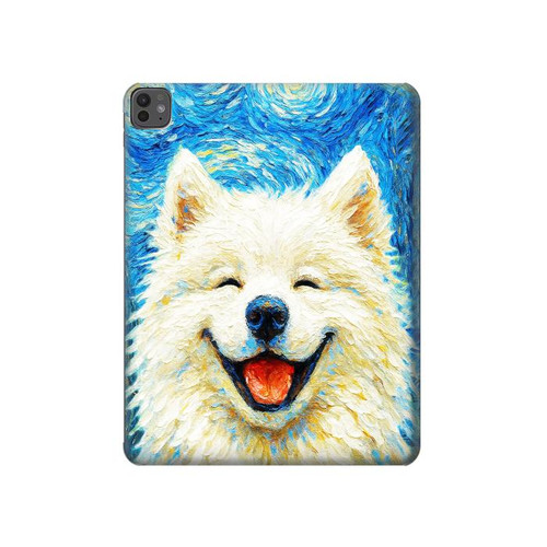S4064 Smile Dog Van Gogh Starry Night Hard Case For iPad Pro 13 (2024,2025), Air 13 2026