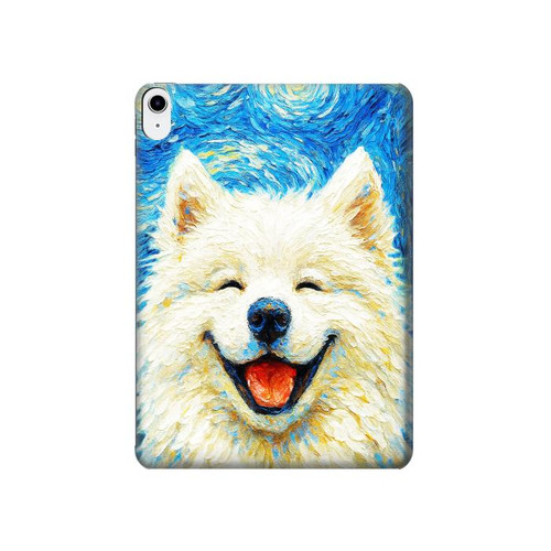 S4064 Smile Dog Van Gogh Starry Night Hard Case For iPad 10.9 (2025,2022)