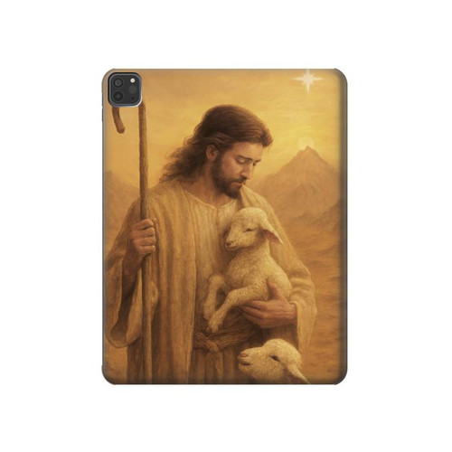 S4042 Merciful Jesus Hard Case For iPad Pro 11 (2021,2020,2018, 3rd, 2nd, 1st)