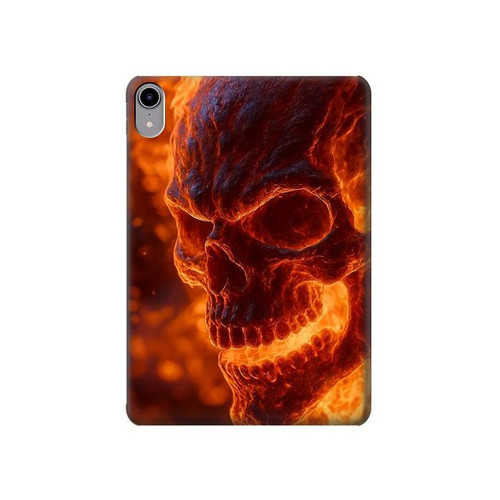 S4062 Fire Skull Hard Case For iPad mini 6 7, iPad mini (2021,2024)