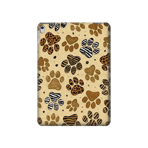 S4032 Wild Animal Paw Foot Print Hard Case For iPad 9.7 (2017,2018), iPad 6, iPad 5