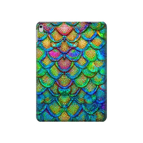 S4071 Colorful Mermaid Scale Hard Case For iPad 9.7 (2017,2018), iPad 6, iPad 5