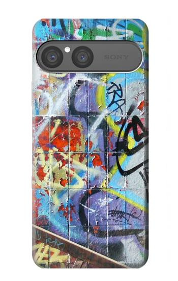 S0588 Wall Graffiti Case For Sony Xperia 10 VII, 10 VIII