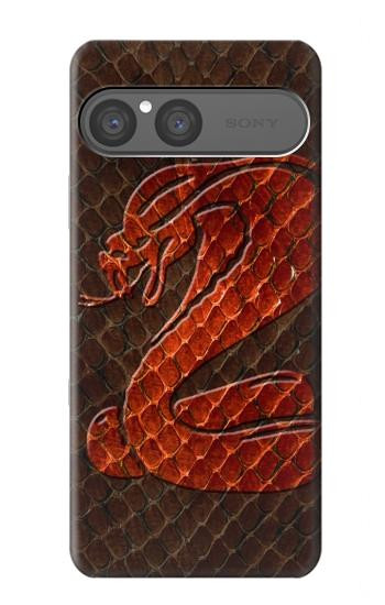 S0663 Cobra Snake Skin Case For Sony Xperia 10 VII, 10 VIII