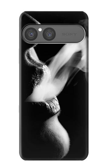 S0917 Sexy Lip Girl Smoking Case For Sony Xperia 10 VII