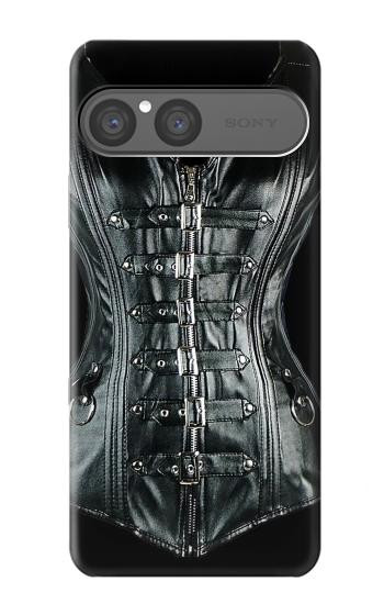 S1639 Gothic Corset Black Case For Sony Xperia 10 VII, 10 VIII