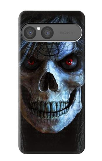 S2585 Evil Death Skull Pentagram Case For Sony Xperia 10 VII, 10 VIII