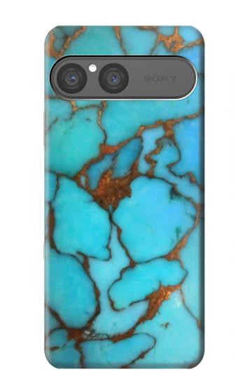 S2685 Aqua Turquoise Gemstone Graphic Printed Case For Sony Xperia 10 VII