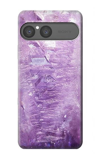 S2690 Amethyst Crystals Graphic Printed Case For Sony Xperia 10 VII, 10 VIII