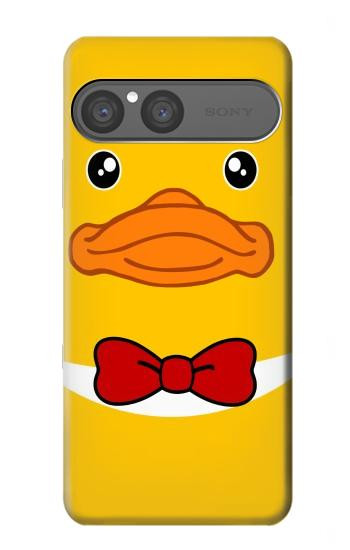 S2760 Yellow Duck Tuxedo Cartoon Case For Sony Xperia 10 VII