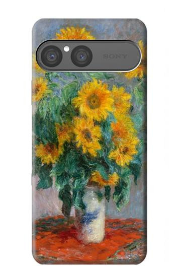 S2937 Claude Monet Bouquet of Sunflowers Case For Sony Xperia 10 VII