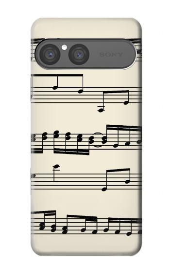 S3082 Music Sheet Case For Sony Xperia 10 VII, 10 VIII