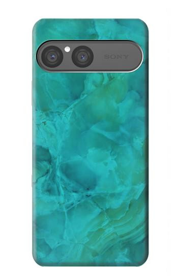 S3147 Aqua Marble Stone Case For Sony Xperia 10 VII