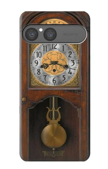 S3173 Grandfather Clock Antique Wall Clock Case For Sony Xperia 10 VII, 10 VIII